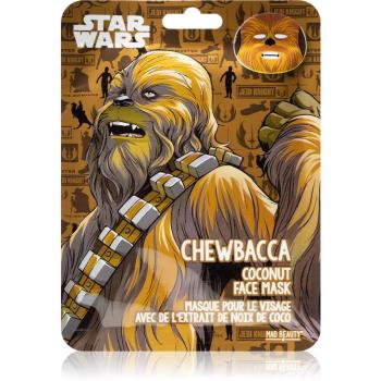Mad Beauty Star Wars Chewbacca maska nawilżająca w płacie Z olejkiem kokosowym. 25 ml