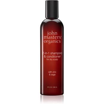 John Masters Organics Zinc & Sage 2-in-1 Shampoo & Conditioner szampon z odżywką 2 w1