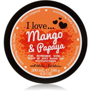 I love... Mango & Papaya masło do ciała 200 ml