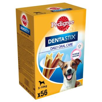 PEDIGREE DentaStix (małe rasy) przysmak dentystyczny dla psów 56 szt. - 8x110g