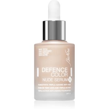 BioNike Color Nude Serum R³ lekki make-up w formie kropli do skóry dojrzałej odcień 601 Amande 30 ml