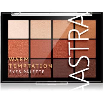 Astra Make-up Palette The Temptation paleta cieni do powiek odcień Warm Temptation 15 g