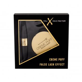 Max Factor Creme Puff zestaw Puder 21 g + Tusz do rzęs False Lash Effect Black 13,1 ml dla kobiet 05 Translucent