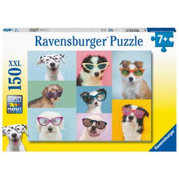 Ravensburger Puzzle XXL 100 elementów - Śmieszne psy