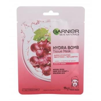 Garnier Skin Naturals Hydra Bomb Natural Origin Grape Seed Extract 1 szt maseczka do twarzy dla kobiet