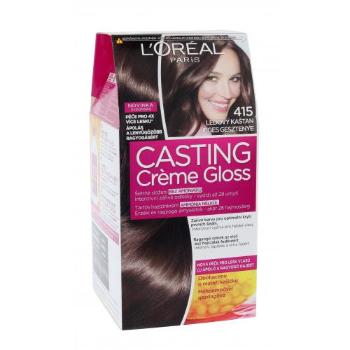 L'Oréal Paris Casting Creme Gloss 48 ml farba do włosów dla kobiet 415 Iced Chestnut
