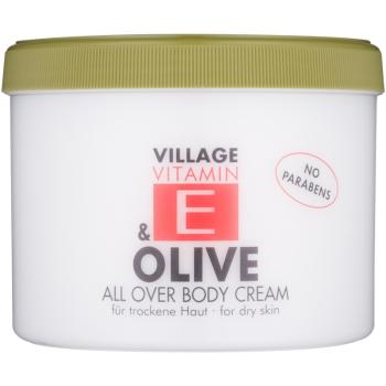 Village Vitamin E Olive krem do ciała bez parabenów 500 ml