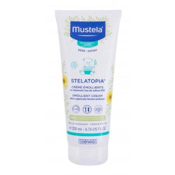 Mustela Bébé Stelatopia® Emollient Cream 200 ml krem do twarzy na dzień dla dzieci Uszkodzone pudełko