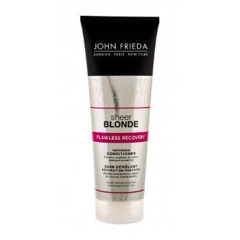 John Frieda Sheer Blonde Flawless Recovery 250 ml odżywka dla kobiet uszkodzony flakon