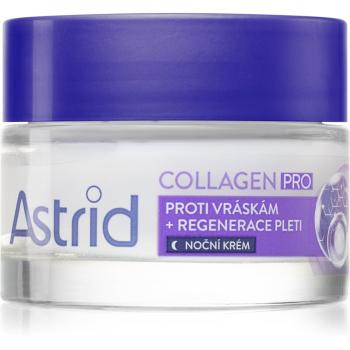 Astrid Collagen PRO krem na noc przeciw objawom starzenia o działaniu regenerującym 50 ml