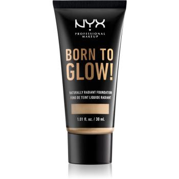 NYX Professional Makeup Born To Glow puder rozjaśniający w płynie odcień 6.5 Nude 30 ml
