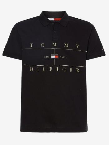 Tommy Hilfiger Icon Seasonal Regular Polo Koszulka Czarny