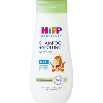 Hipp Babysanft Sensitive szampon i odżywka dla dzieci od urodzenia 200 ml