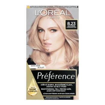 L'Oréal Paris Préférence 60 ml farba do włosów dla kobiet 8,23 Santorini