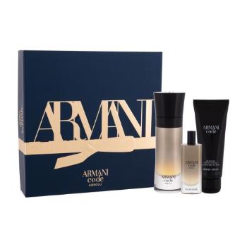 Giorgio Armani Code Absolu zestaw Edp 60 ml + Żel pod prysznic 75 ml + Edp 15 ml dla mężczyzn