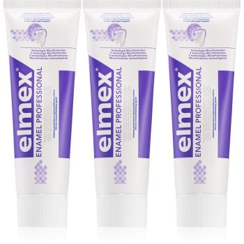 Elmex Opti-namel Seal & Strengthen pasta do zębów chroniąca szkliwo 3x75 ml