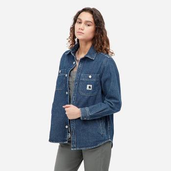 Kurtka koszulowa damska Carhartt WIP Nora Shirt Jacket I030459 BLUE STONE WASHED