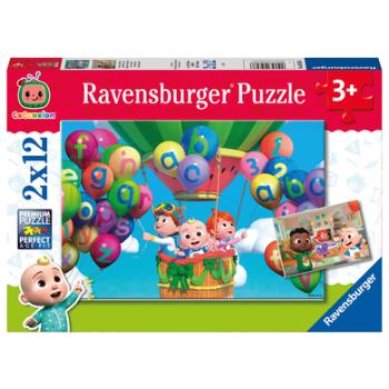 Ravensburger Puzzle 2x12 - Ucz się i baw