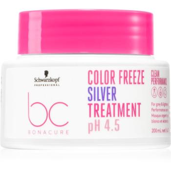 Schwarzkopf Professional BC Bonacure Color Freeze Silver maseczka neutralizująca żółtawe odcienie 200 ml