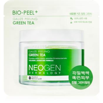 Neogen Dermalogy Bio-Peel+ Gauze Peeling Green Tea złuszczające chusteczki do twarzy do rozjaśnienia i nawilżenia 8 szt.