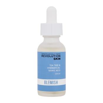 Revolution Skincare Blemish Tea Tree & Hydroxycinnamic Acid Serum 30 ml serum do twarzy dla kobiet