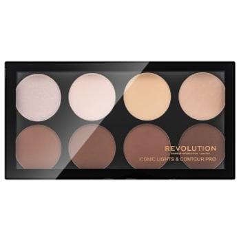 Makeup Revolution Iconic Lights & Contour Pro paleta korektorów 13 g