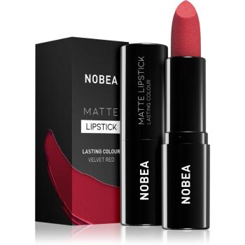 NOBEA Day-to-Day Matte Lipstick szminka matująca odcień Velvet red #M16 3 g