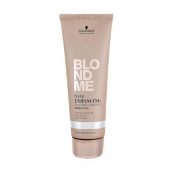 Schwarzkopf Professional Blond Me Tone Enhancing Bonding Shampoo 250 ml szampon do włosów dla kobiet Cool Blondes