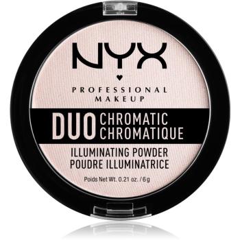 NYX Professional Makeup Duo Chromatic rozświetlacz odcień 04 Snow Rose 6 g
