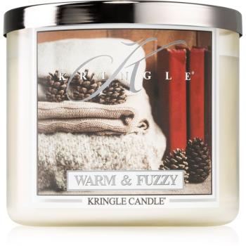 Kringle Candle Warm & Fuzzy świeczka zapachowa 411 g