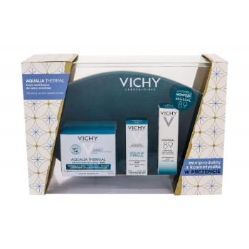 Vichy Aqualia Thermal Rich zestaw Krem do twarzy 50 ml + Serum do twarzy Minéral 89 10 ml + Krem do twarzy 3 ml + Kosmetyczka dla kobiet