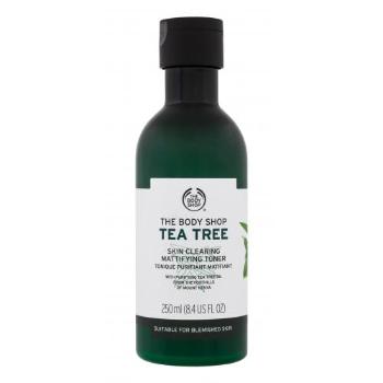 The Body Shop Tea Tree Skin Clearing Mattifying Toner 250 ml wody i spreje do twarzy unisex