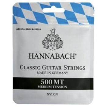 Hannabach 500mt Set 652.237 Struny Do Gitary Klasycznej