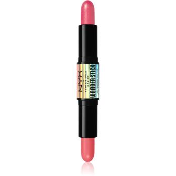 NYX Professional Makeup Pride Wonder Stick kremowy róż do policzków i rozświetlacz 2x4 g