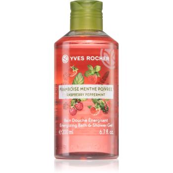 Yves Rocher Raspberry & Mint energizujący żel pod prysznic 200 ml