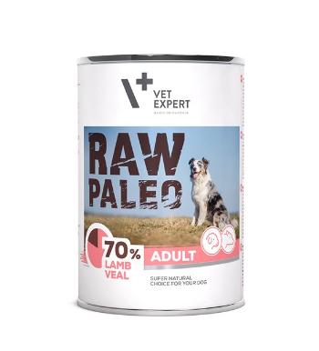 VETEXPERT Raw Paleo mokra karma dla dorosłego psa Lamb veal 400g