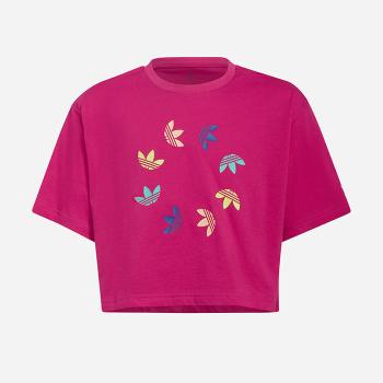 Koszulka dziecięca adidas Originals Adicolor Cropped Tee HE4776