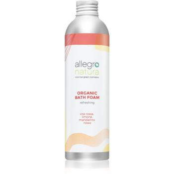 Allegro Natura Organic odświeżająca pianka do kąpieli 250 ml
