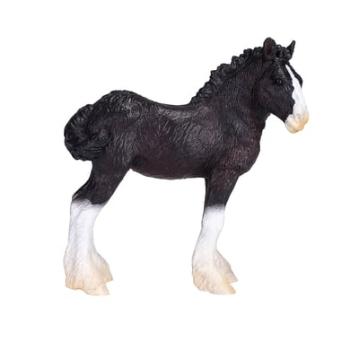 Mojo Horses Shire Foal czarny