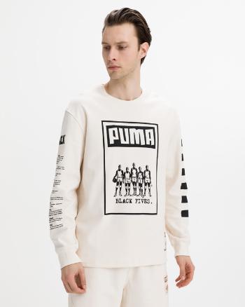 Puma Black Fives Koszulka Beżowy