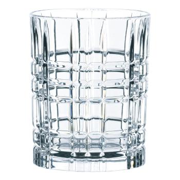 Zestaw 4 szklanek do whisky ze szkła kryształowego Nachtmann Square Whiskey Set, 345 ml