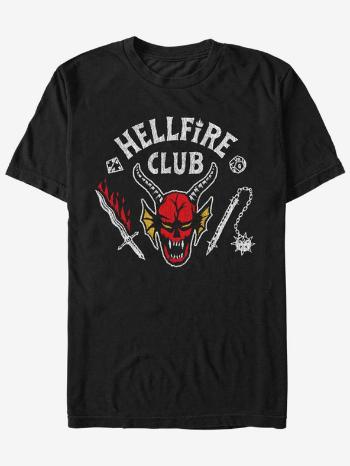 ZOOT.Fan Hellfire Club Netflix Koszulka Czarny