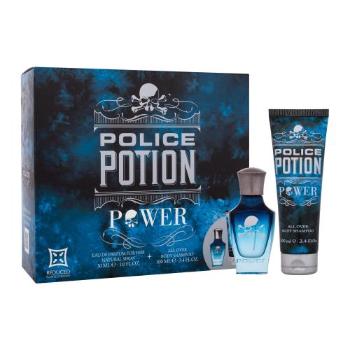Police Potion Power zestaw EDP 30 ml + żel pod prysznic 100 ml dla mężczyzn