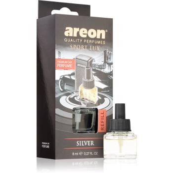 Areon Car Black Edition Silver odświeżacz do samochodu napełnienie 8 ml