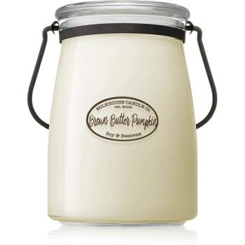 Milkhouse Candle Co. Creamery Brown Butter Pumpkin świeczka zapachowa Butter Jar 624 g