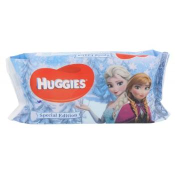 Huggies Baby Wipes Frozen Anna & Elsa 56 szt chusteczki oczyszczające dla dzieci