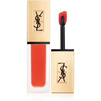 Yves Saint Laurent Tatouage Couture ultra-matowa szminka w płynie odcień 17 Unconventional Coral - Vibrant Tangerine 6 ml