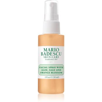 Mario Badescu Facial Spray with Aloe, Sage and Orange Blossom energetyzująco-nawilżająca mgiełka do twarzy 59 ml