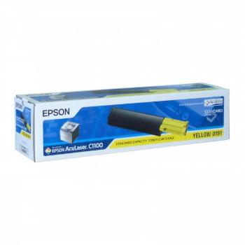 Epson originální toner C13S050191, yellow, 1500str., Epson AcuLaser C1100, 1100N, CX11N, 11NF, 11NFC, O