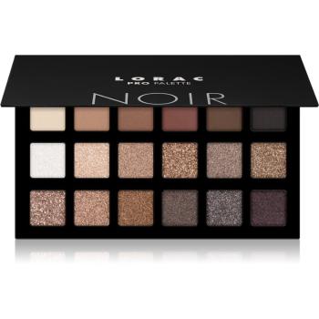 Lorac PRO paleta cieni do powiek 18 kolorów odcień Noir 16 g
